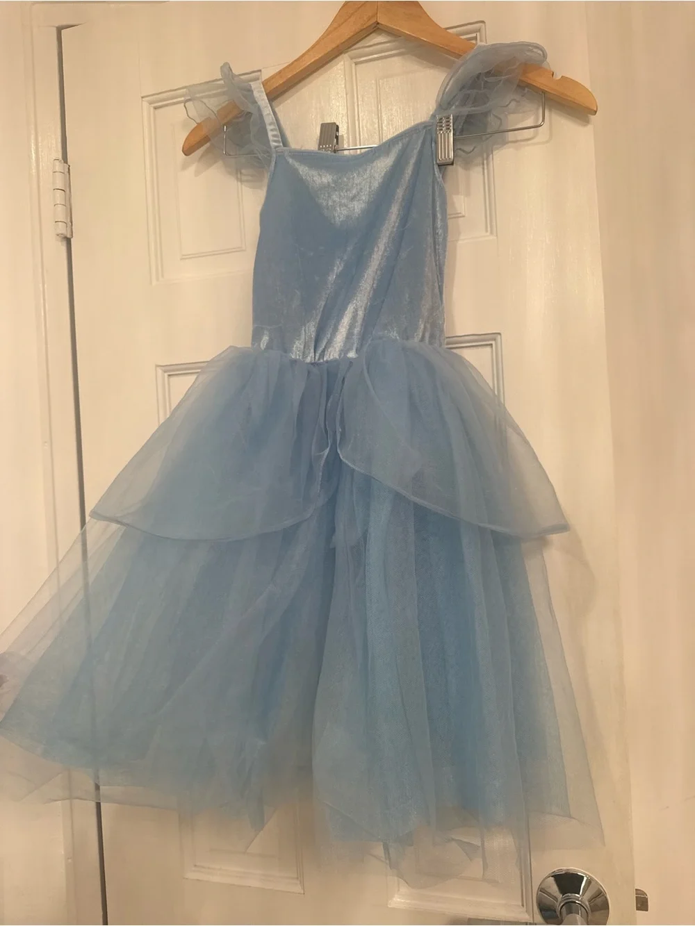Disney Princess Cinderella Children’s Tulle Light Blue Gown Dress